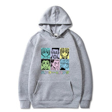 Load image into Gallery viewer, Japanese Anime Funny Killua Eyes Killua HxH Hoodies 2020 Winter Japan Style Hunter X Hunter Sweatshirts Streetwear for Women/men
