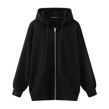 Load image into Gallery viewer, Oversize Girls Thick Hoodies 2021 Spring Fashion Ladies Streetwear Fleece Outfits Casual Boyfriend Hoodies Unisex Women Chic
