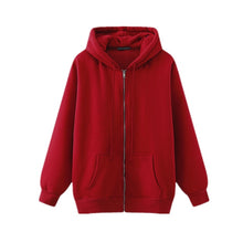 Load image into Gallery viewer, Oversize Girls Thick Hoodies 2021 Spring Fashion Ladies Streetwear Fleece Outfits Casual Boyfriend Hoodies Unisex Women Chic
