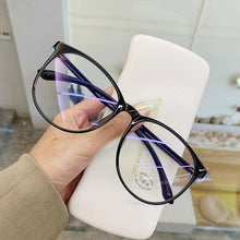 Load image into Gallery viewer, Transparent Computer Glasses Frame Women Men Anti Blue Light Round Eyewear Blocking Glasses Optical Spectacle Eyeglass
