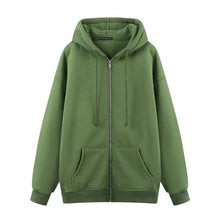 Load image into Gallery viewer, Oversize Girls Thick Hoodies 2021 Spring Fashion Ladies Streetwear Fleece Outfits Casual Boyfriend Hoodies Unisex Women Chic
