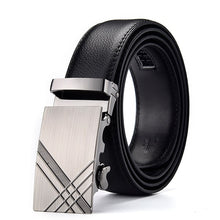 Load image into Gallery viewer, [LFMB]Famous Brand Belt Men Top Quality Genuine Luxury Leather Belts for Men,Strap Male Metal Automatic Buckle
