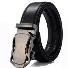 Load image into Gallery viewer, [LFMB]Famous Brand Belt Men Top Quality Genuine Luxury Leather Belts for Men,Strap Male Metal Automatic Buckle
