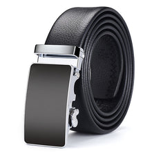 Load image into Gallery viewer, [LFMB]Famous Brand Belt Men Top Quality Genuine Luxury Leather Belts for Men,Strap Male Metal Automatic Buckle
