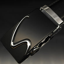 Load image into Gallery viewer, [LFMB]Famous Brand Belt Men Top Quality Genuine Luxury Leather Belts for Men,Strap Male Metal Automatic Buckle
