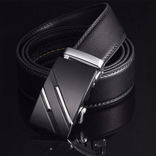 Load image into Gallery viewer, [LFMB]Famous Brand Belt Men Top Quality Genuine Luxury Leather Belts for Men,Strap Male Metal Automatic Buckle
