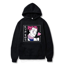 Load image into Gallery viewer, Japanese Anime Funny Killua Eyes Killua HxH Hoodies 2020 Winter Japan Style Hunter X Hunter Sweatshirts Streetwear for Women/men
