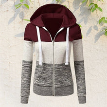 Load image into Gallery viewer, Women Letter Printed Sweatshirts Stand Collar Half Zipper Long Sleeve Pullovers Autumn Winter Casual Loose Outwear Sweatshirts
