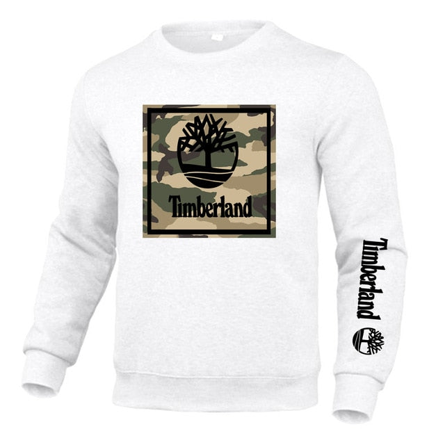 2020 autumn and winter brand new pullover men's O-neck solid color long-sleeved sportswear polar fleece warm casual velvet