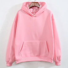 Load image into Gallery viewer, Oversized Sweatshirts Women Pink Womens Sweatshirt with A Hood Hoodies Ladies Long Sleeve Casual Warm Hoodie Pullover Clothes
